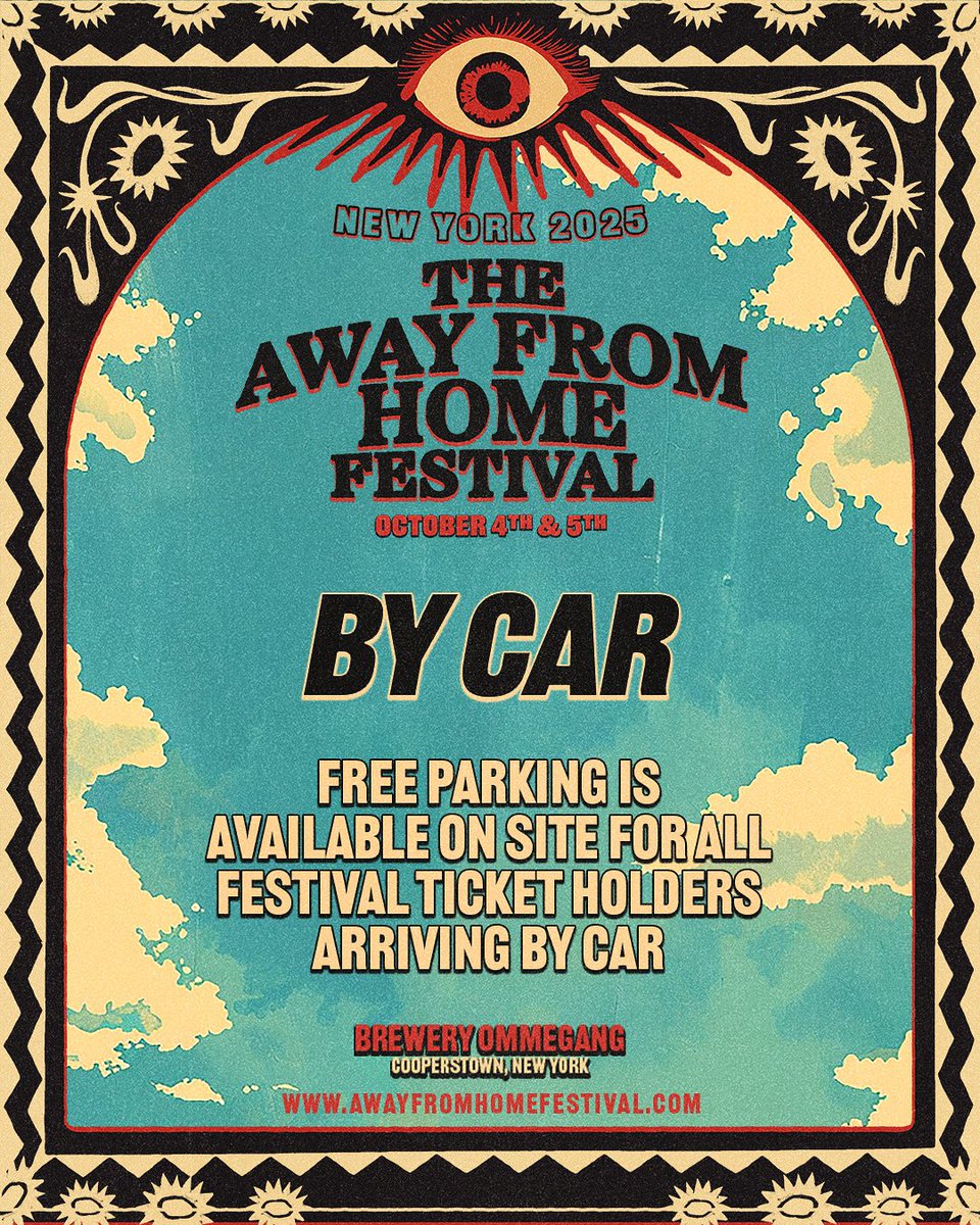 AFHFestival's tweet image. FREE PARKING IS AVAILABLE ON SITE FOR ANYONE DRIVING TO THE FESTIVAL. 🚙

#AFHF2025 #Festival
