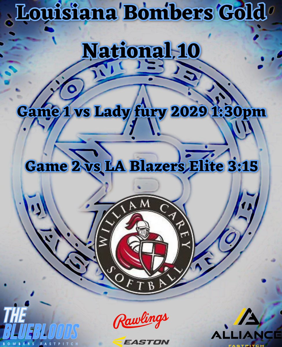 Louisiana Bombers Gold 2010-Nobles (@labombers10nob) on Twitter photo First weekend back with our bombers girls! Thank you to <a href="/careywsoftball/">William Carey Softball</a> for inviting our team to come spend the day on campus!! #Bombernation #BlueBloods <a href="/bombers_fp/">Bombers Fastpitch</a> <a href="/ExtraInningSB/">EXTRA INNING SOFTBALL</a> <a href="/HannieB08/">Hannah Moak Brister</a> First weekend back with our bombers girls! Thank you to <a href="/careywsoftball/">William Carey Softball</a> for inviting our team to come spend the day on campus!! #Bombernation #BlueBloods <a href="/bombers_fp/">Bombers Fastpitch</a> <a href="/ExtraInningSB/">EXTRA INNING SOFTBALL</a> <a href="/HannieB08/">Hannah Moak Brister</a>