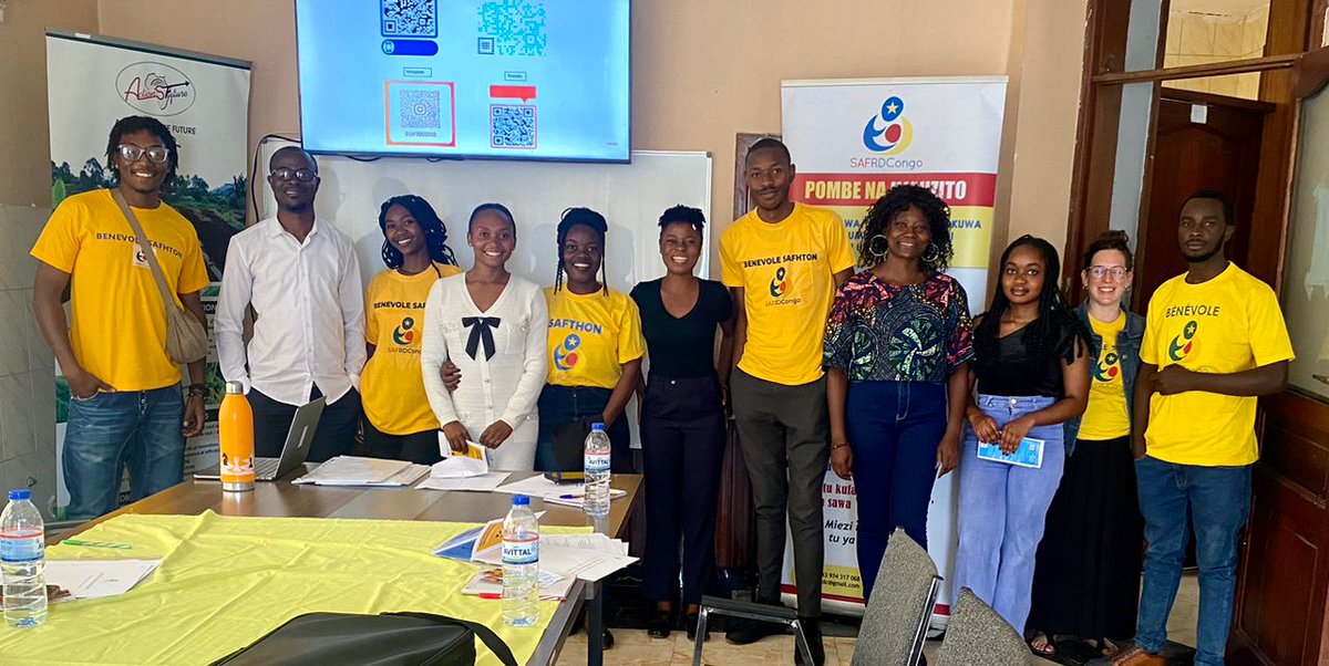 safrdcongo's tweet photo. Ce samedi 6/9/2025, @safrdcongo a organisé une séance de renforcement de capacité en faveur de ses communicateurs bénévoles et membres de l’association.
Chaque participant a exprimé librement son intérêt  d'y avoir participé et d'apprendre de nouvelles stratégies de communication https://t.co/z4HZ97RliY