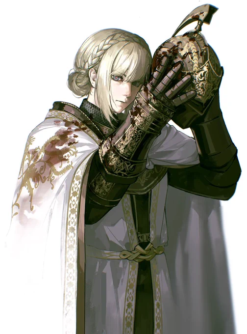 Fan art | Elden Ring - Needle Knight Leda Artist: