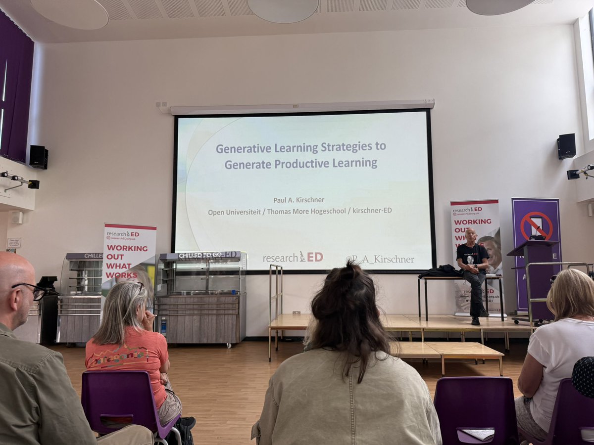 It would be hard to overstate just how brilliant the researchED National Conference 2025 was! So many amazing speakers and delegates to network with. The sessions by <a href="/C_Hendrick/">Carl Hendrick</a> and <a href="/P_A_Kirschner/">Paul A. Kirschner</a> were particular highlights (amongst many) for me.

researchED Edinburgh is taking