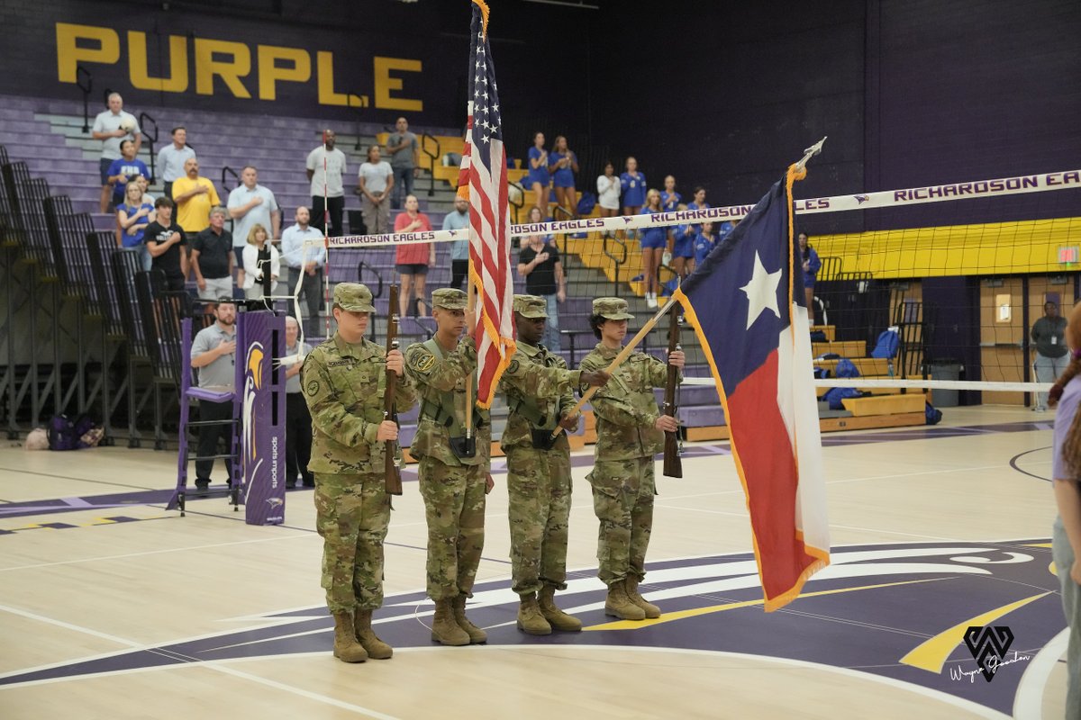 RHSVB_EAGLES's tweet photo. The #PurplePit has been 🔥 this season!!

Big shoutout to the crews bringing the energy:
📣 Eagle Cheer
🎖️ JROTC
🎶 RHS Choir
🎤 Coach Smith on the mic

Y’all make our home matches electric and we couldn’t do it without you! ⚡️👏

#RHSVB | #Team52
#MakeItCount | #ESTS💜💛 https://t.co/Br90uRBu7V