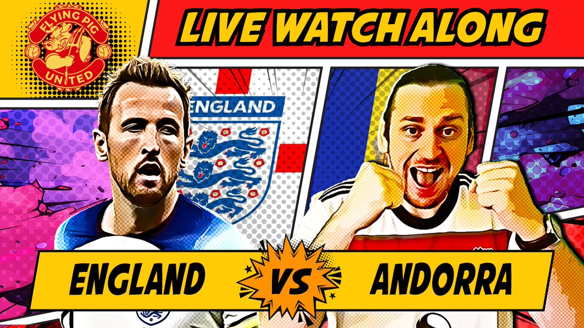GOING LIVE HERE youtube.com/live/NzbPZBEiq… via <a href="/YouTube/">YouTube</a>

England VS Andorra LIVE WATCH ALONG World Cup Qualifiers 

#england #threelions #andorra #WorldCupQualifiers2026