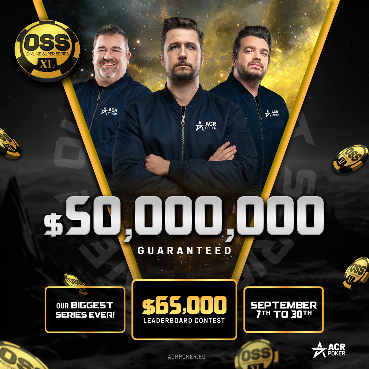 🚨 The Online Super Series is back 🚨 Starting Sunday, Sept 7th with a $50  Million GTD 💰 🔥 Massive guarantees at every buy-in level — from low  rollers to high rollers,