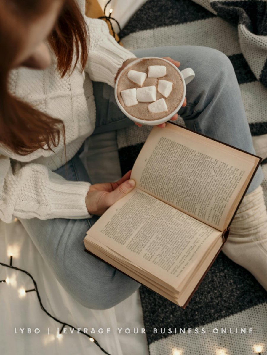 LYBObiz's tweet image. 📖☕ Cozy weekends are for books, hot cocoa, and fresh ideas. 🍂✨
As you recharge, remember: your business can thrive online while you unwind. 🚀
👉 Follow @LYBObiz for digital tools & inspiration to grow smarter.
#FallWeekend #SmallBusiness #EntrepreneurLife #LYBObiz