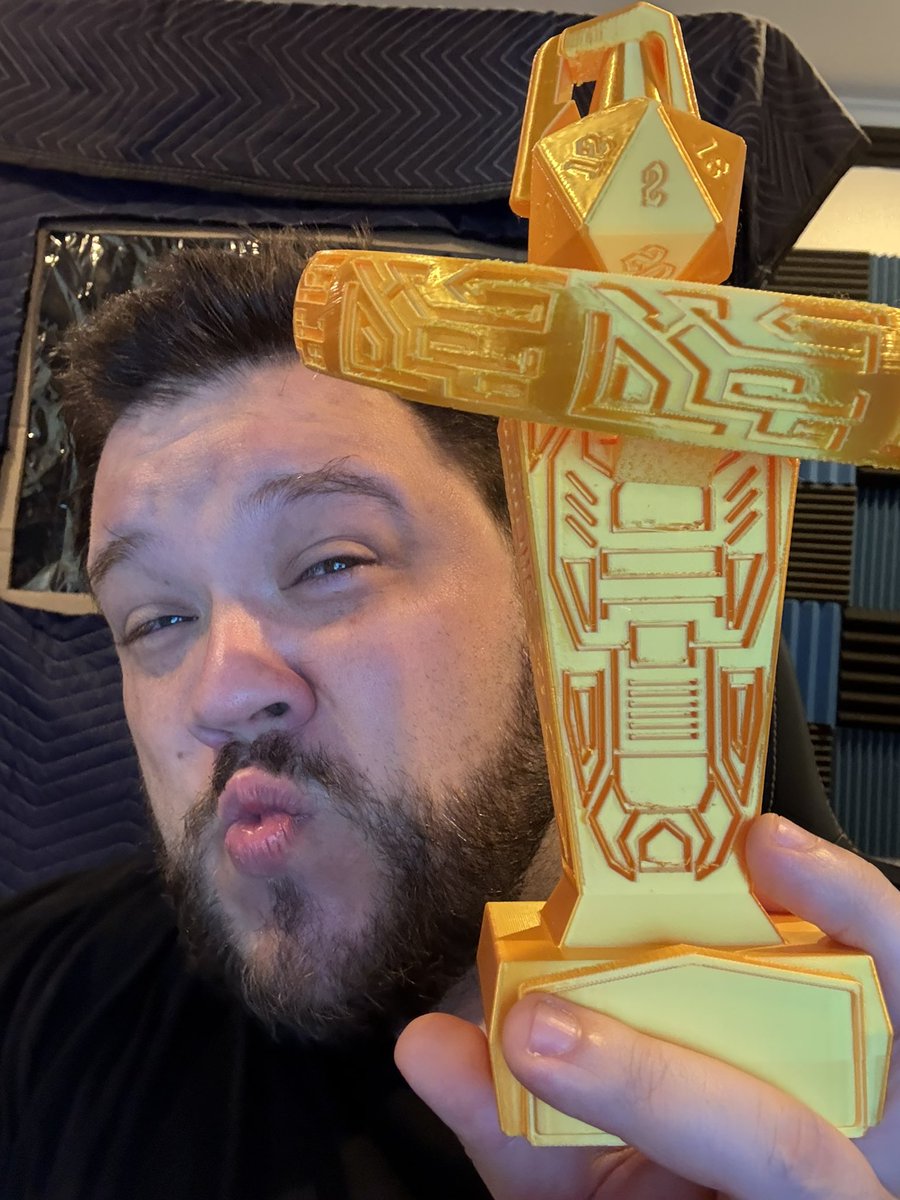 TheVocalButcher's tweet image. Tonight at 8pmET LIVE on your favorite streamer’s live stream!

Join us for a night of @CrowdControl charity for @StJude and see who gets to claim this handsome Cursed Trophy (Male model not included 😏)

Let’s raise some Charity! Let’s raise some HELL!

@tiltify @StJudePLAYLIVE