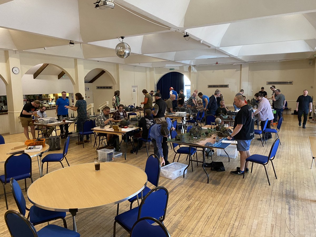 Witney Warhammer 5: game 3 Thundertusk Ball has the secret agents trying to harvest pieces from an endless spell to power their super weapon. Whose will go off with a bang and whose will be a damp squib?