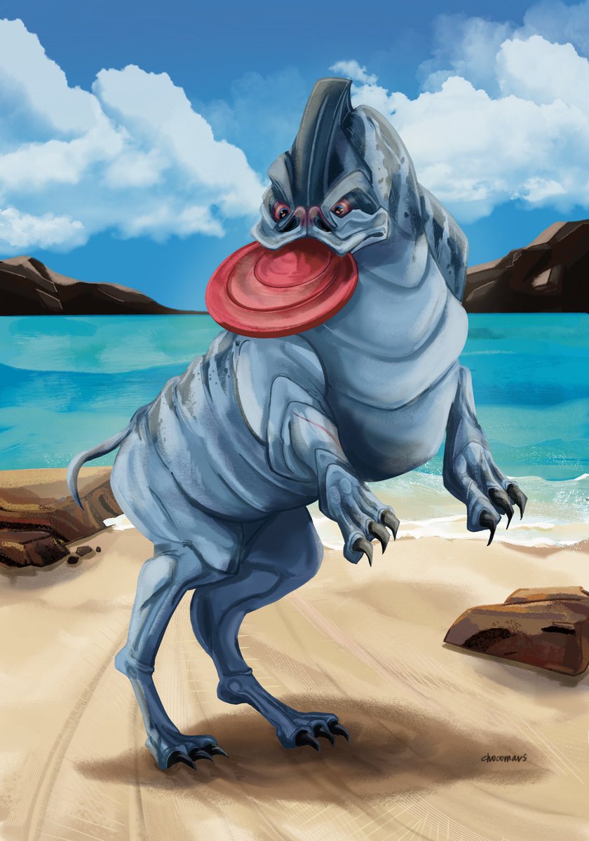 My piece for <a href="/PabuDaysZine/">Pabu Days: A Bad Batch Zine</a>! Batcher’s having fun playing catch at the beach 🏖️🥏

Thank you so much to the mods and the rest of the contributors for their great work!

#thebadbatch #starwars