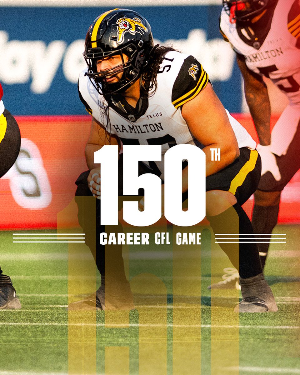 CFL Stats (@cflstats) on Twitter photo Tiger-Cats offensive lineman Brandon Revenberg is set to play in his 150th career #CFL game today! Tiger-Cats offensive lineman Brandon Revenberg is set to play in his 150th career #CFL game today!