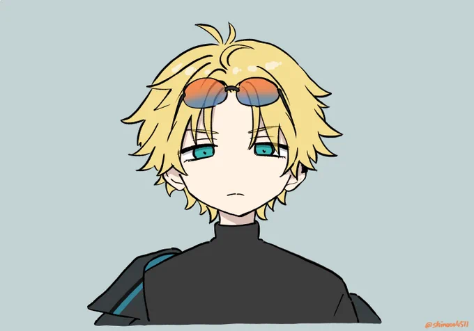ふてぶてしいお顔 #絵クス絵画