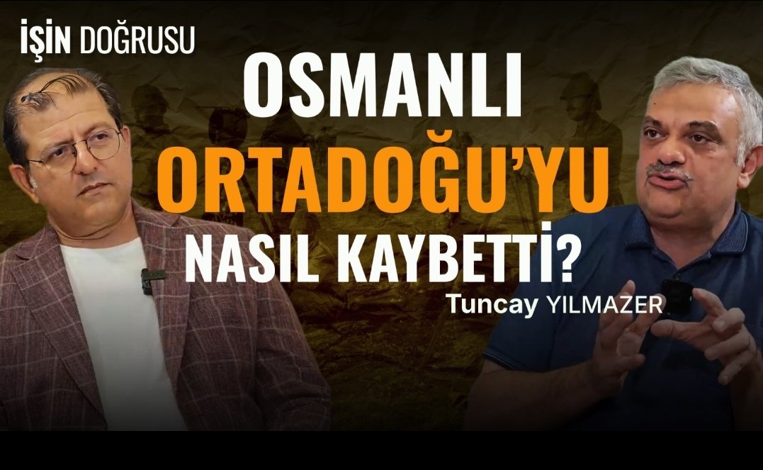 Selim Erdoğan (<a href="/HarpCografyasi/">DR. SELİM ERDOĞAN</a> ) nın İşin Doğrusu programına konuk oldum. Birinci Dünya Savaşı Ortadoğu cephelerini konuştuk. 1916 sonuna kadar geldik. Haftaya Nablus'u konuşacağız. Heyecanım için kusura bakmayın. Selim hocaya destekleri için çok teşekkür ederim.  
#1DSnotları