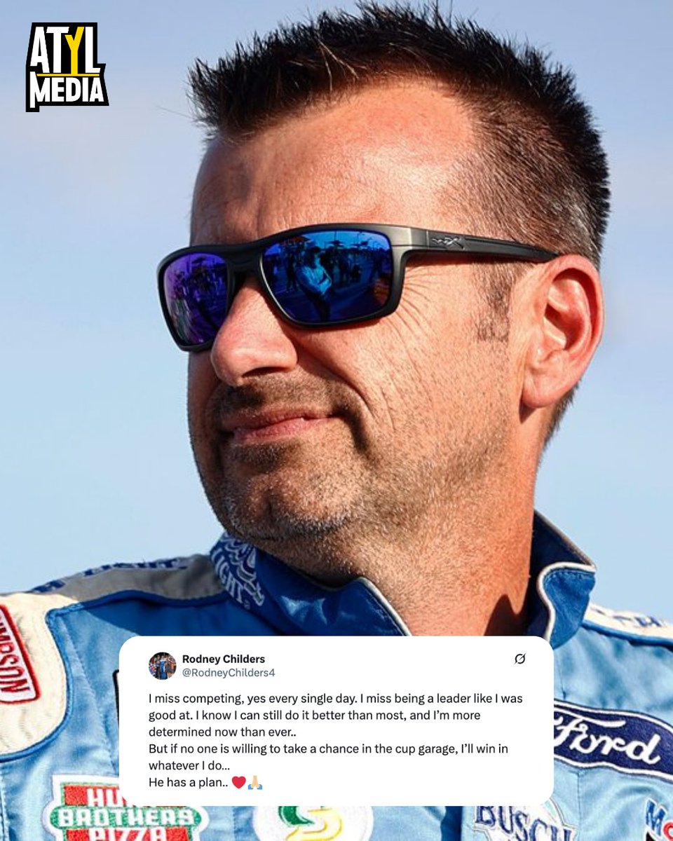 😞 We miss Rodney Childers in the Cup Series…

The championship-winning crew chief is just 15 starts away from reaching 700 in his NASCAR Cup Series career, during which he’s earned 40 victories. His last appearance atop the pit box came in April of this year.