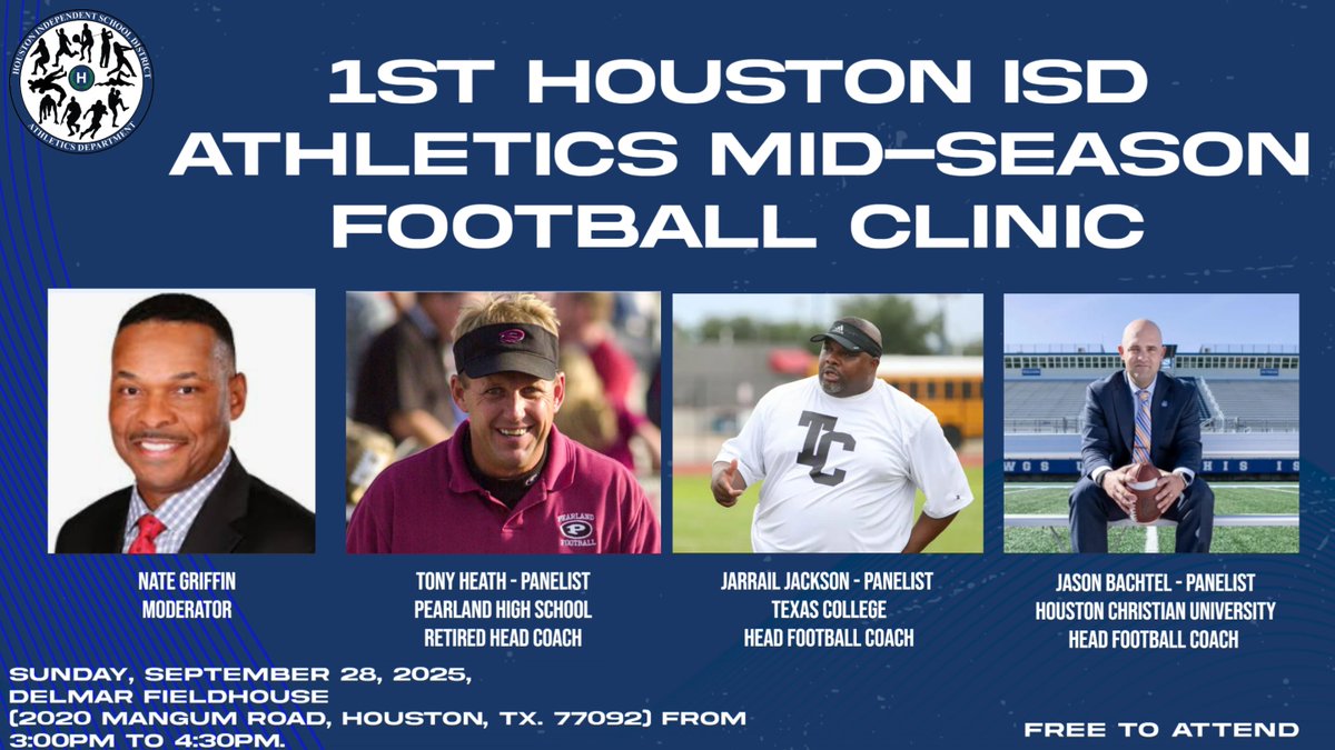 Houston ISD Athletics & UIL Academics (@hisdathletics) on Twitter photo 