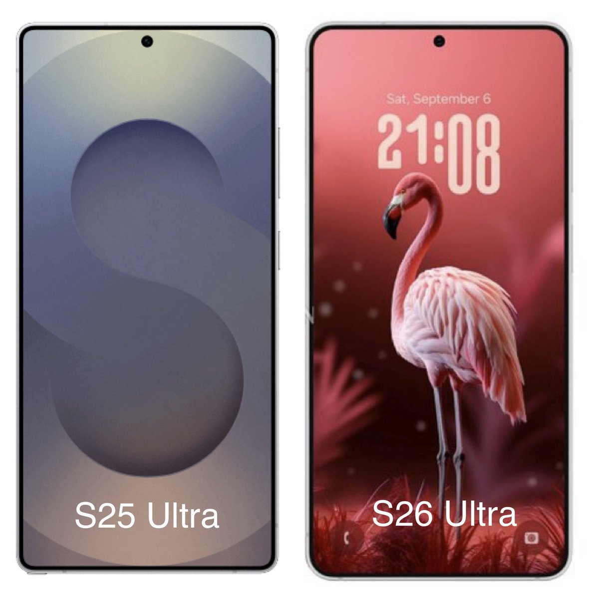 AnxiousHolly's tweet image. The S26 Ultras rounded corners omg 😭