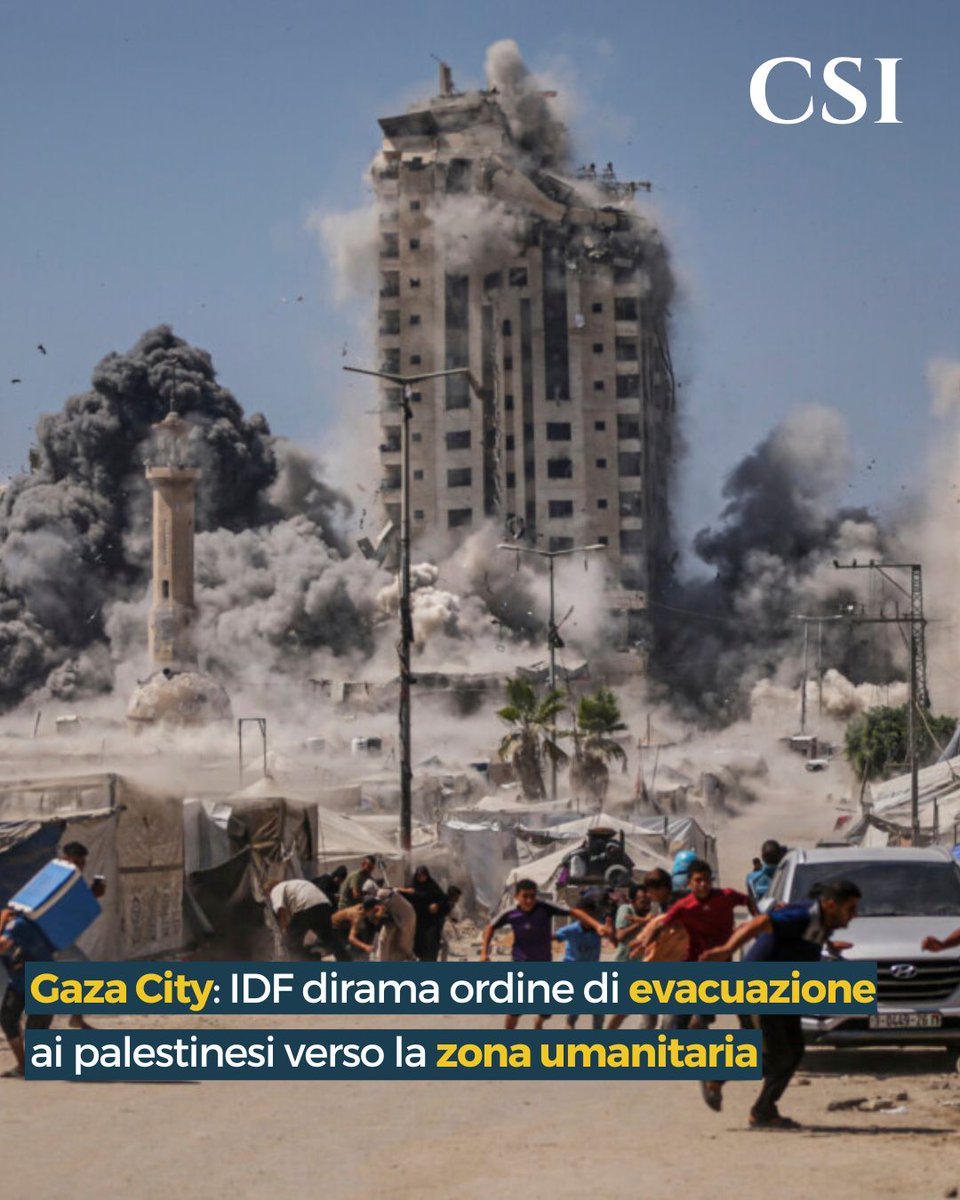 🇵🇸🇮🇱 #Gaza City: l’IDF dirama un ordine di #evacuazione ai residenti #palestinesi e colpisce un palazzo.

A cura di Sara El Hamri

👇

instagram.com/p/DORC1M-CJJQ/…