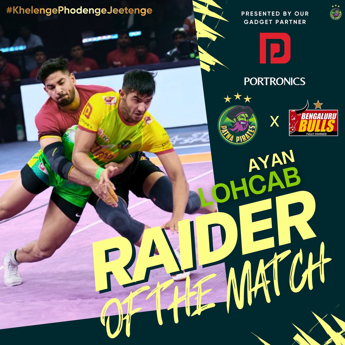 PatnaPirates's tweet photo. Mat pe sabse dangerous naam – Ayan!  #KhelengePhodengeJeetenge #GintiShuru #starsports #ProKabaddi #pkl2025 #piratementality #patnapirates #PKLSeason12 #season12 #India #patna #bihar #KabaddiIndia #Kabaddi2025 #KabaddiFitness #KabaddiBoys
#KabaddiJourney #SportsVibes
#TeamPirates #IndianKabaddi
#KabaddiFamily #KabaddiKhel
#KabaddiLegends #KabaddiLovers