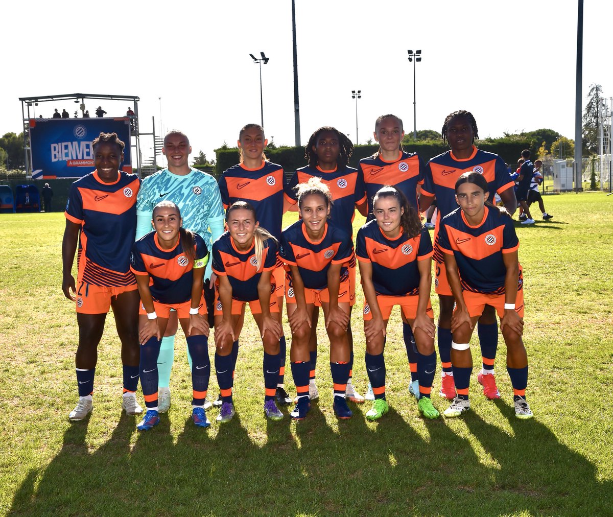MontpellierHSC's tweet photo. 👩 ⌚️ 45’ | #MHSCFCF91 0️⃣-1️⃣
C’est la mi-temps à Grammont, nos #FémininesMHSC sont menées 1-0, but de Traoré sur penalty pour @FCF91_feminines https://t.co/MCND4bAFc1