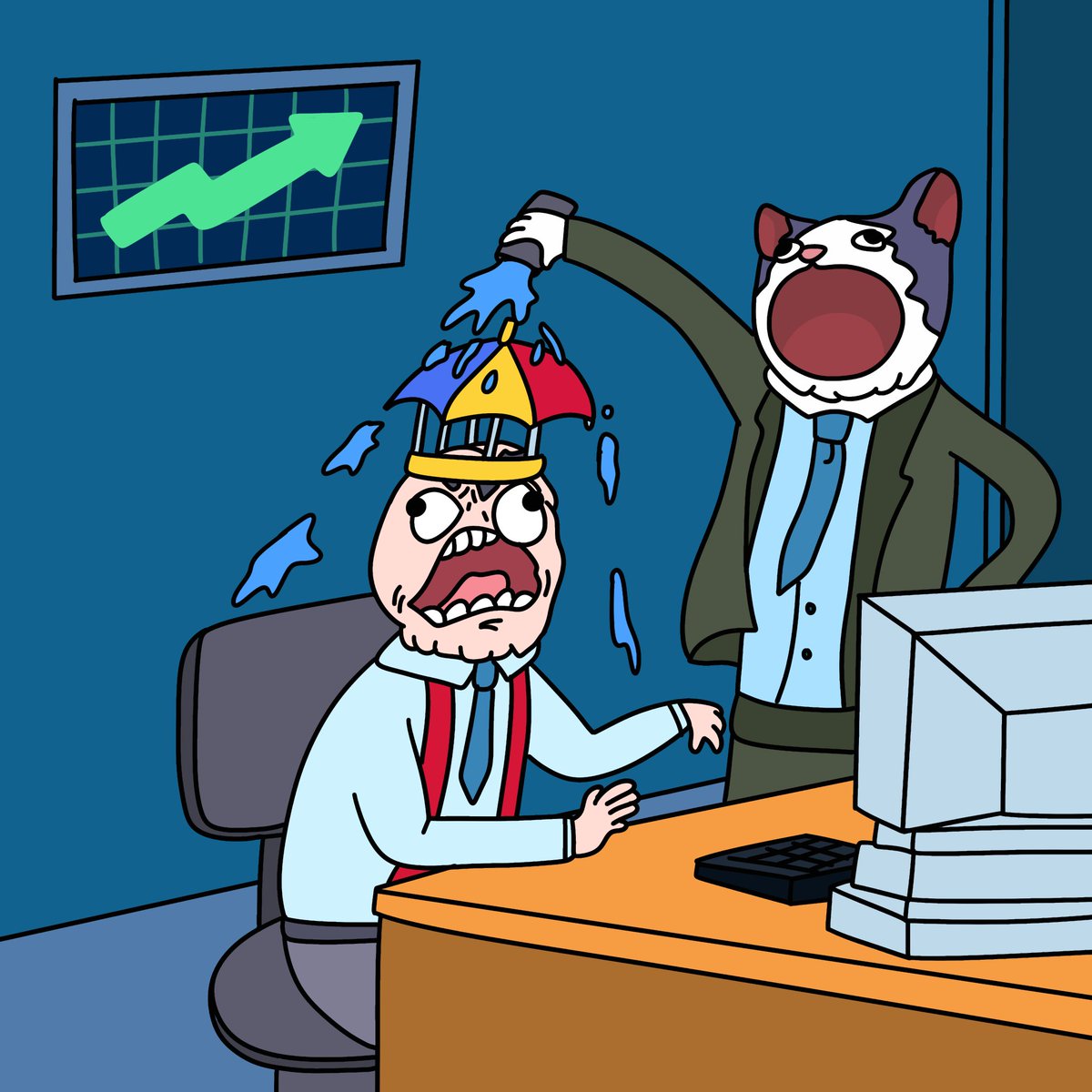 memecoin_index's tweet image. When you&apos;re trying to cool off your bro after a crazy Frenzy Hot Streak. 🔥

platform.memeindex.com