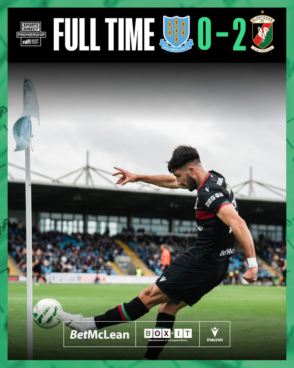 Glentoran FC tweet media