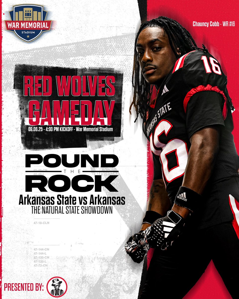 Get up and get loud‼️ It’s game day from Little Rock🐺

#WolvesUp🐺 I #PoundTheRock🪨🔨