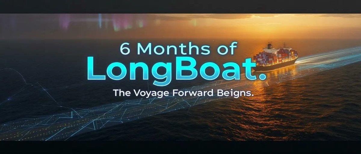 Yann_Cryptom's tweet photo. Six months ago, @Longboat_fi set sail with a simple conviction:
๐ real yield comes from real cash-flowing businesses, not hype.
Hereโs how far they've come, and where the journey goes next. ๐ขโ๏ธโคต๏ธ
#LFYield #YieldLife #LongBoat https://t.co/c9wcQY7emz
