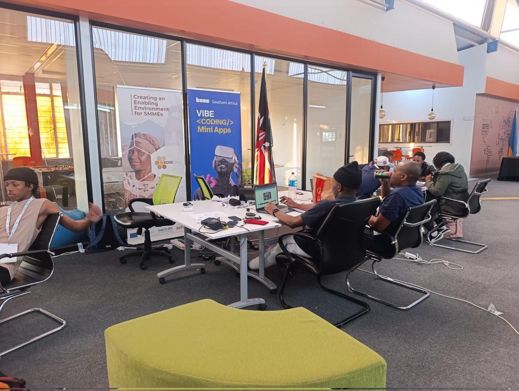 gwess's tweet photo. What a Vibe!!!  - coding on @Base x @Geekulcha Hackathon for Base Southern Africa. All the way out in Botshabelo, Freestate, South Africa. @BasedSouthernAF @deriq_eth https://t.co/709Tf0RsYB