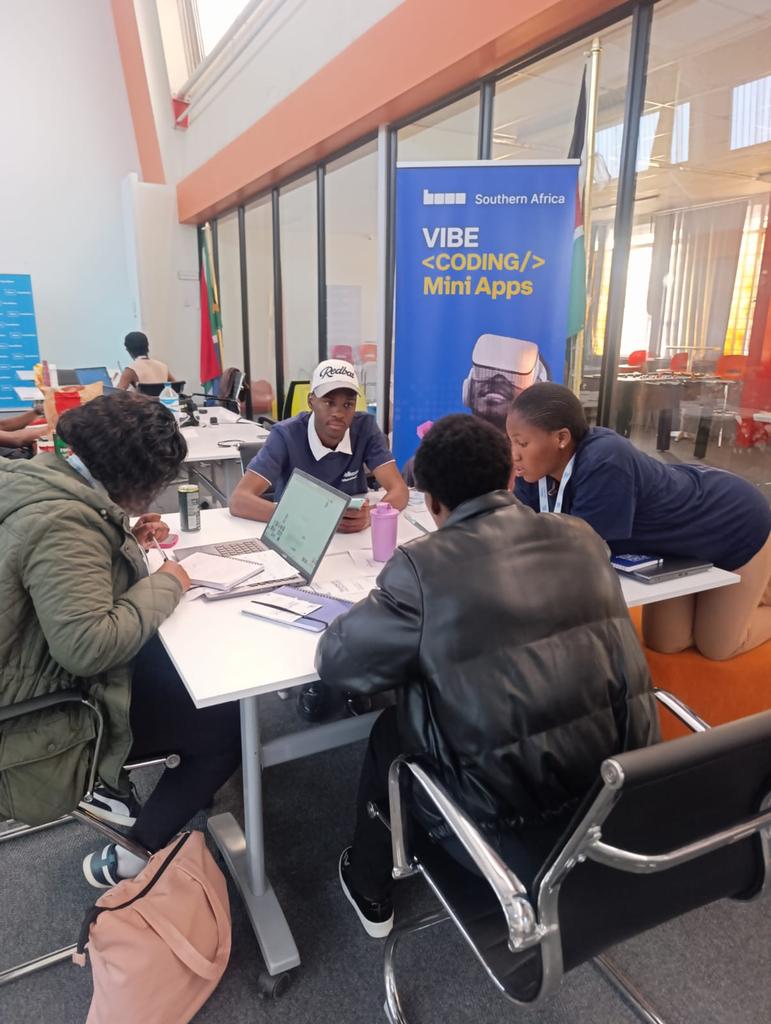 gwess's tweet photo. What a Vibe!!!  - coding on @Base x @Geekulcha Hackathon for Base Southern Africa. All the way out in Botshabelo, Freestate, South Africa. @BasedSouthernAF @deriq_eth https://t.co/709Tf0RsYB