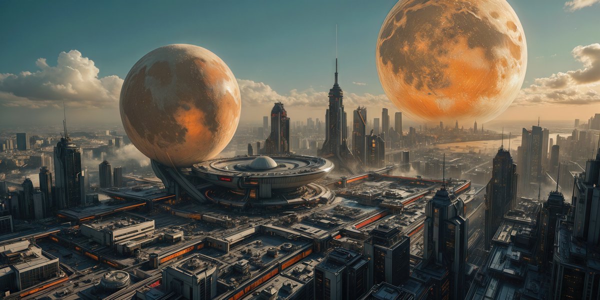 SeenTomorrowArt's tweet image. Galactic federation HQ - terraformed MARS
#Mars #planet #terraform #GalacticFederationOfLight #civilizations #Monumental #AIart #AIArtistCommunity