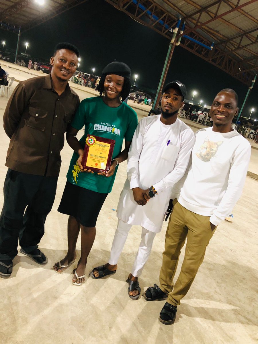 Special thanks to NBCYC for this special honour, I truly didn't expect this. I am a champion <a href="/NBCYC/">NBCYC</a> <a href="/ariseforimpact/">Arise for Impact</a>