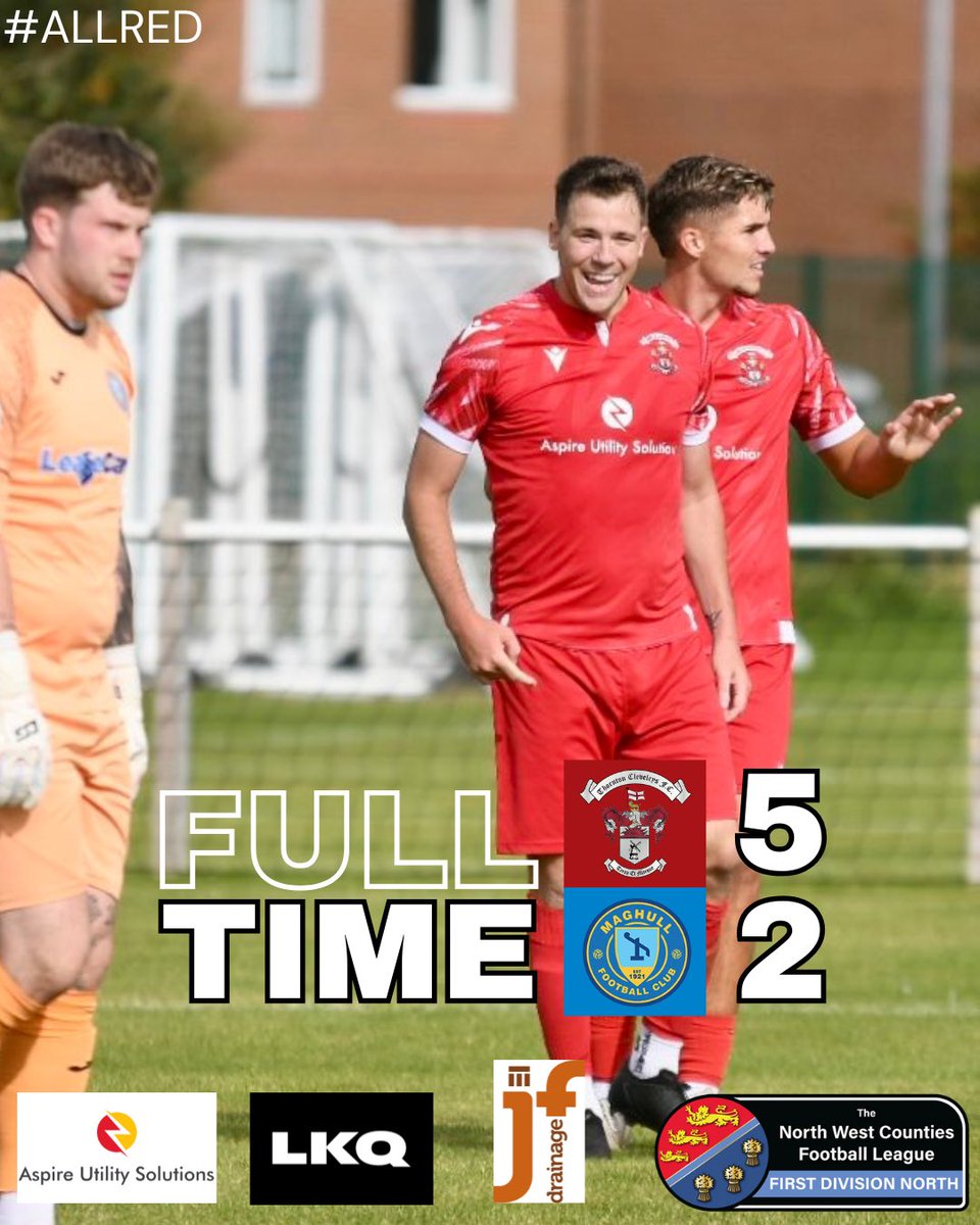 thorntonfc's tweet image. FULL TIME 🔴

TCFC 5 - 2 @maghullfc 

A brilliant performance from the lads this afternoon to beat the league leaders

Thanks to all the home support this afternoon 👏🏻👏🏻

Goals:
@LukeNoble10 x4
@ArchieLang01 

#TCFC #ALLRED🔴