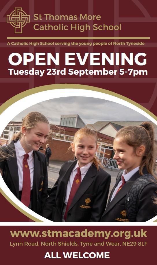 Come and join us for our Year 6 Open evening on Tuesday 23rd September - all welcome!