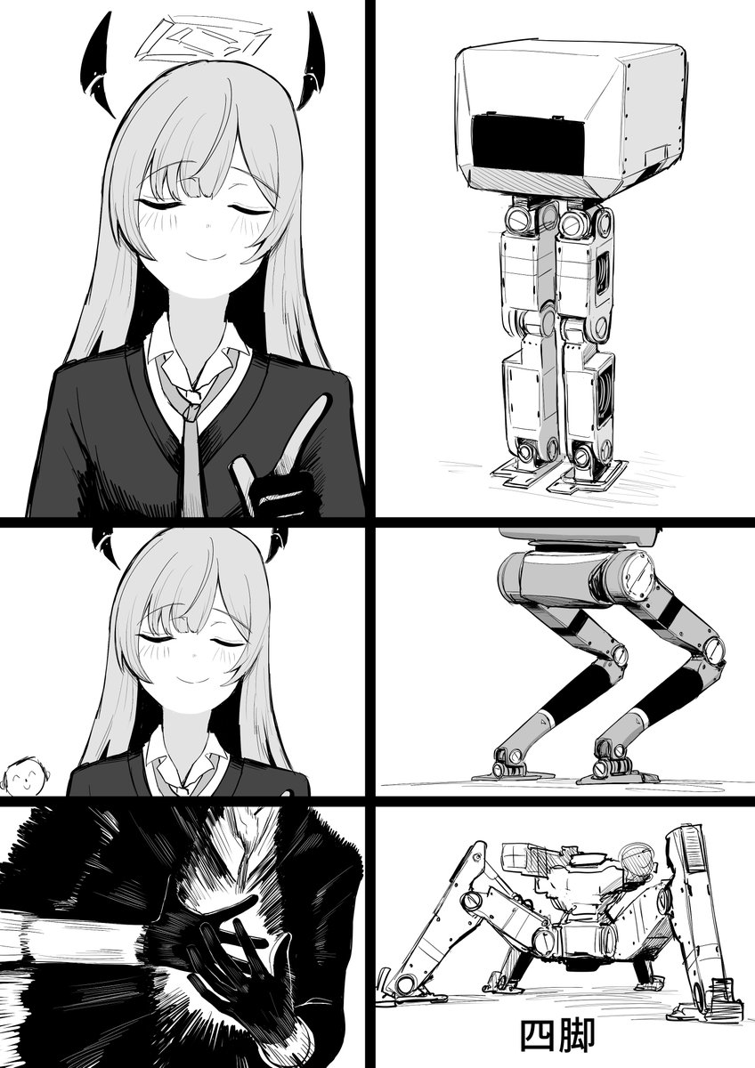 ロボットの足の 個人的な好み 