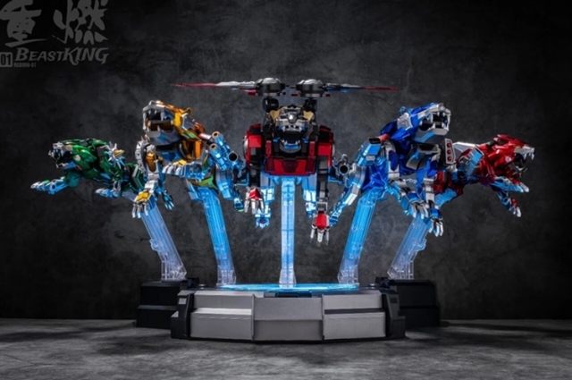TFsource's tweet image. Preorders live: REBORN-01 Beastking 🦁👑
Reborn Studio roars onto the scene with their debut figure—Beastking! A bold new take on a legendary lion bot, packed with detail, articulation, and combiner potential.

🛒 Preorder now at TFSource!
tfsource.com/3rd-party-figu…