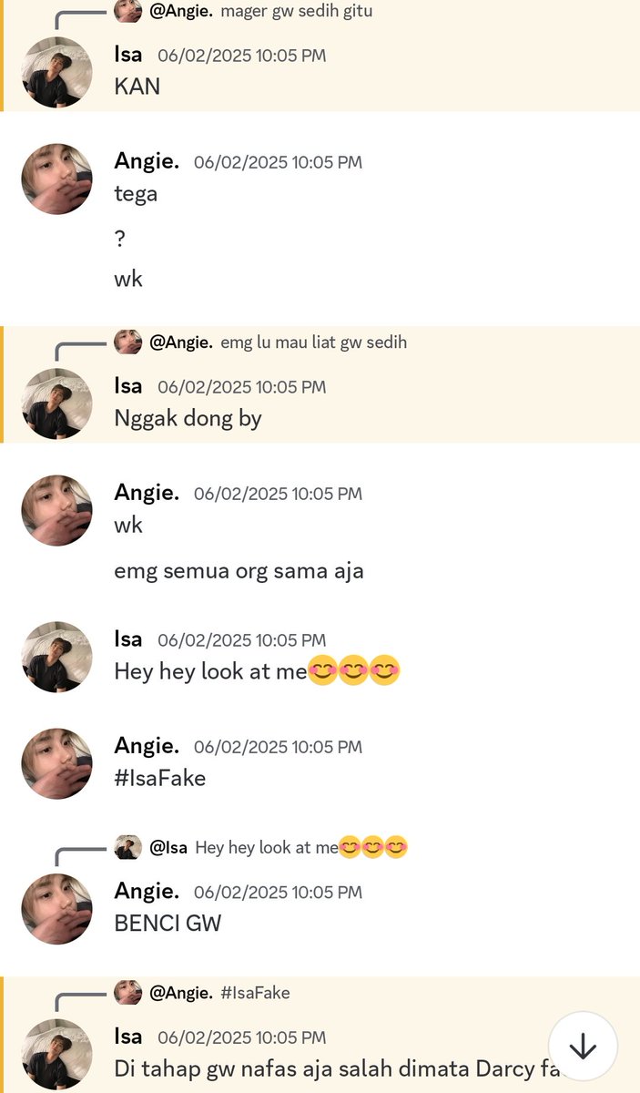 Angie x3 tweet media