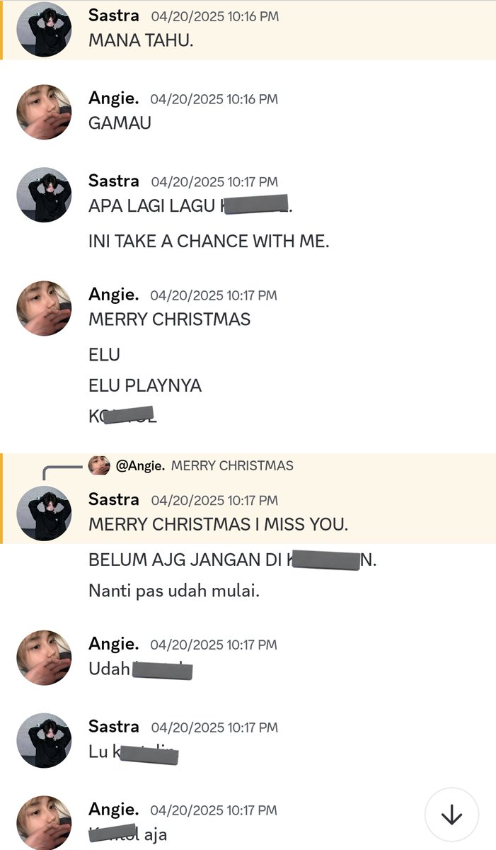 Angie x3 tweet media