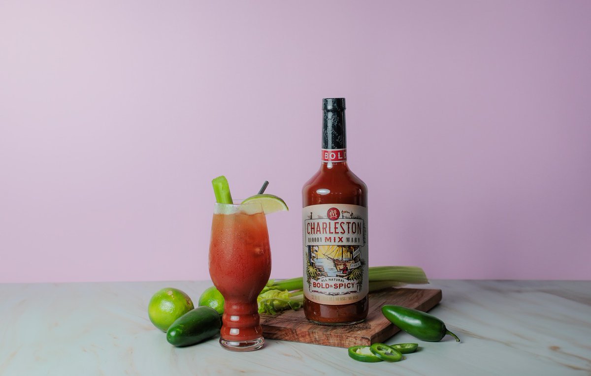Calling all Bloody Mary fans! The @charlestonmix Bold &amp; Spicy mix brings the heat and satisfies with every spicy, saucy sip. Just add vodka and garnish with celery and lime! 

#CharlestonMix #BloodyMaryTime #CocktailExperience #SpicyBloodyMary #SavoryCocktail