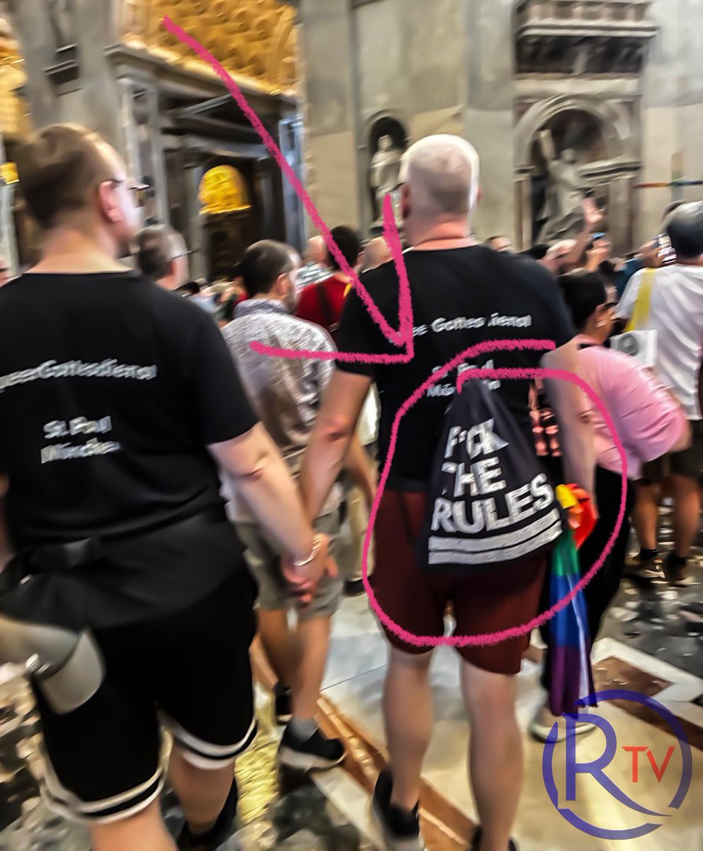Fr James Martin led his “F*ck the Rules” LGBT army into the sacred Saint Peter’s Basilica in Rome. 

Pope Leo XIV needs to act like a Father and properly govern his house. Who has the keys?