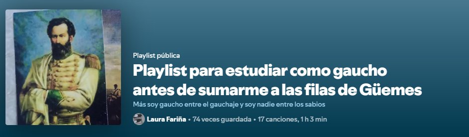 Sabes que el cuatri ya se puso serio cuando tenés que desembainar la vieja confiable