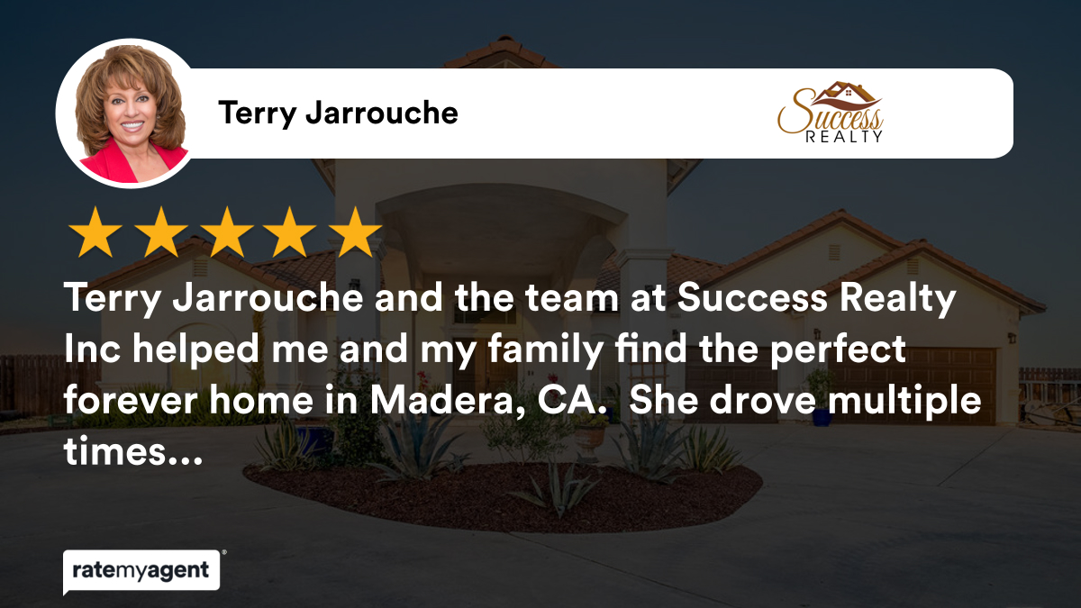 SuccessRealtyCA's tweet photo. My latest RateMyAgent review in Madera.
CaDRE License # 01319597
https://t.co/0UV3ePlejt

...
#ratemyagent #realestate #Success_Realty_Inc #Sanjose #morganhill #justsold #sucessrealtyca #successrealty #realestate #realestatelife #realestateagent #realestategoals... https://t.co/JDq0Gud93W