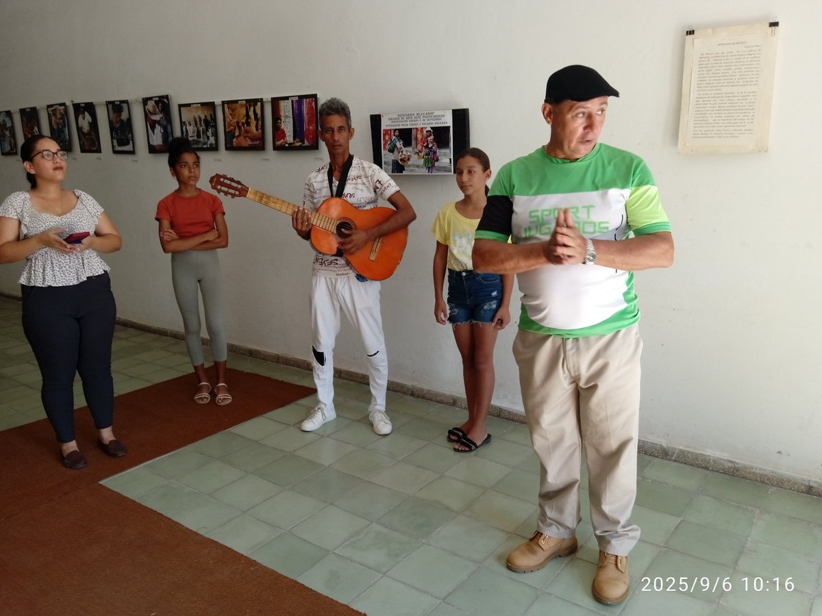 Dics_Contre1234's tweet photo. Importante exposición fotográfica de los artistas mexicanos Nelia Torres Ramos y Eduardo Aguilar, en la Galería René Porto Carreras.
#Contramaestre.
#SantiagoDeCuba. https://t.co/lMApu6wxzZ
