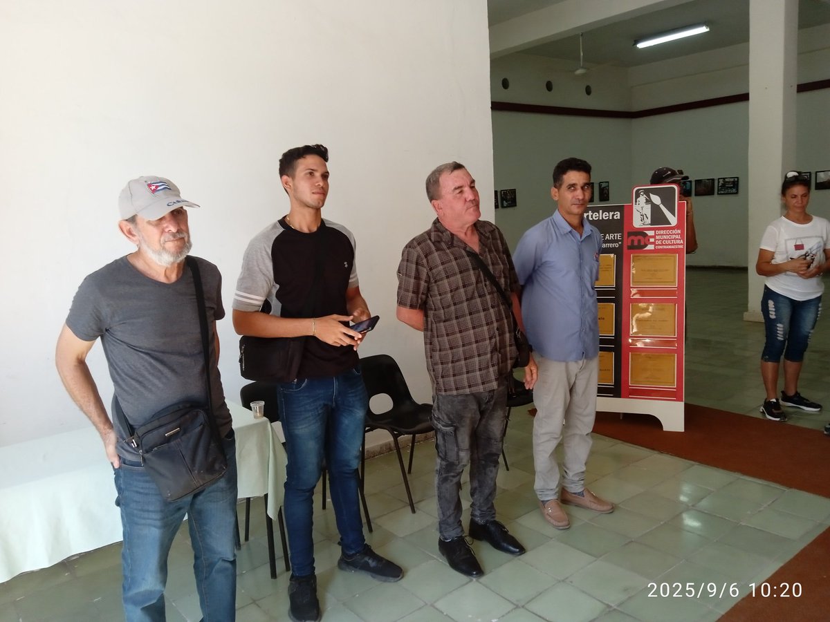 Dics_Contre1234's tweet photo. Importante exposición fotográfica de los artistas mexicanos Nelia Torres Ramos y Eduardo Aguilar, en la Galería René Porto Carreras.
#Contramaestre.
#SantiagoDeCuba. https://t.co/lMApu6wxzZ