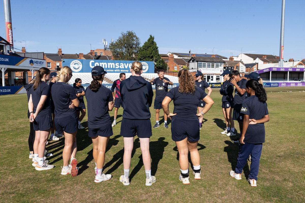 NorthantsCCC's tweet photo. A historic first season for the Northamptonshire Steelbacks Women. 🛡️

A lot for this squad to be proud of, with plenty of memorable moments along the way including the first ever double header with our men's side. 🙌

We can't wait to see what next season brings. https://t.co/l3HcRFgAtF