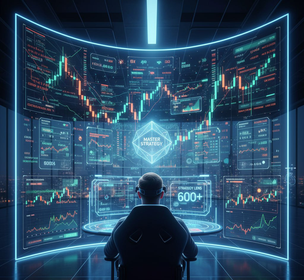 AnalyzerFinance's tweet image. 1/8 Good News for Traders! 🎉You can now monitor 500 cryptos in real-time. 📊Test one strategy to see the whole market through that lens. One not enough? Use our 600+ ready-made strategies to see what's really going on! 🤯
#Crypto #Trading #AI #TradingTools