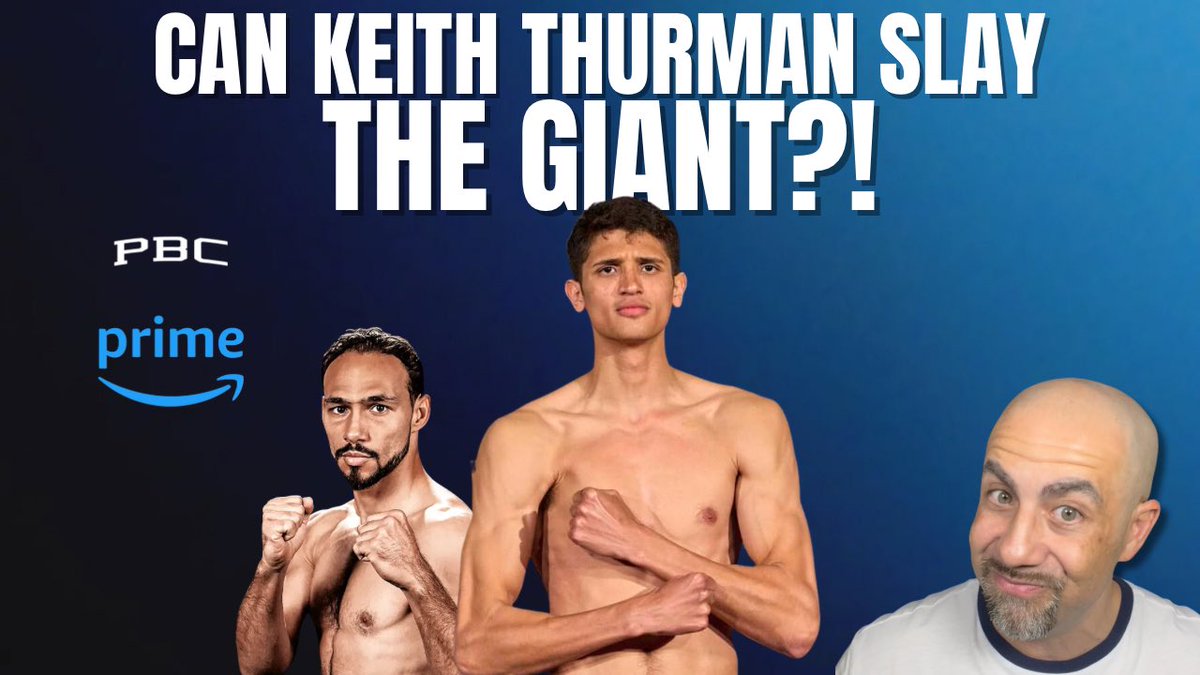 Roberto_Flack's tweet photo. Can Keith Thurman slay “The Giant” ?! #Boxing #FundoraThurman #PrimeVideo #PBC 

https://t.co/JAQ2wbdR6s https://t.co/Qf45vqPykt