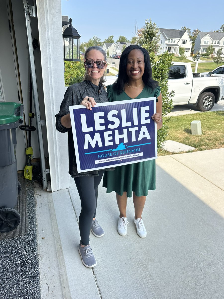 pohlforcongress's tweet photo. Always great to greet weekly canvassers for @SpanbergerForVA, @GhazalaHashmi, &amp; @jonesjay!

It was extra special today because @LeslieMehtaVA kicked off an incredible canvass launch along with @HelmerVA. https://t.co/ZogNWRFsJV