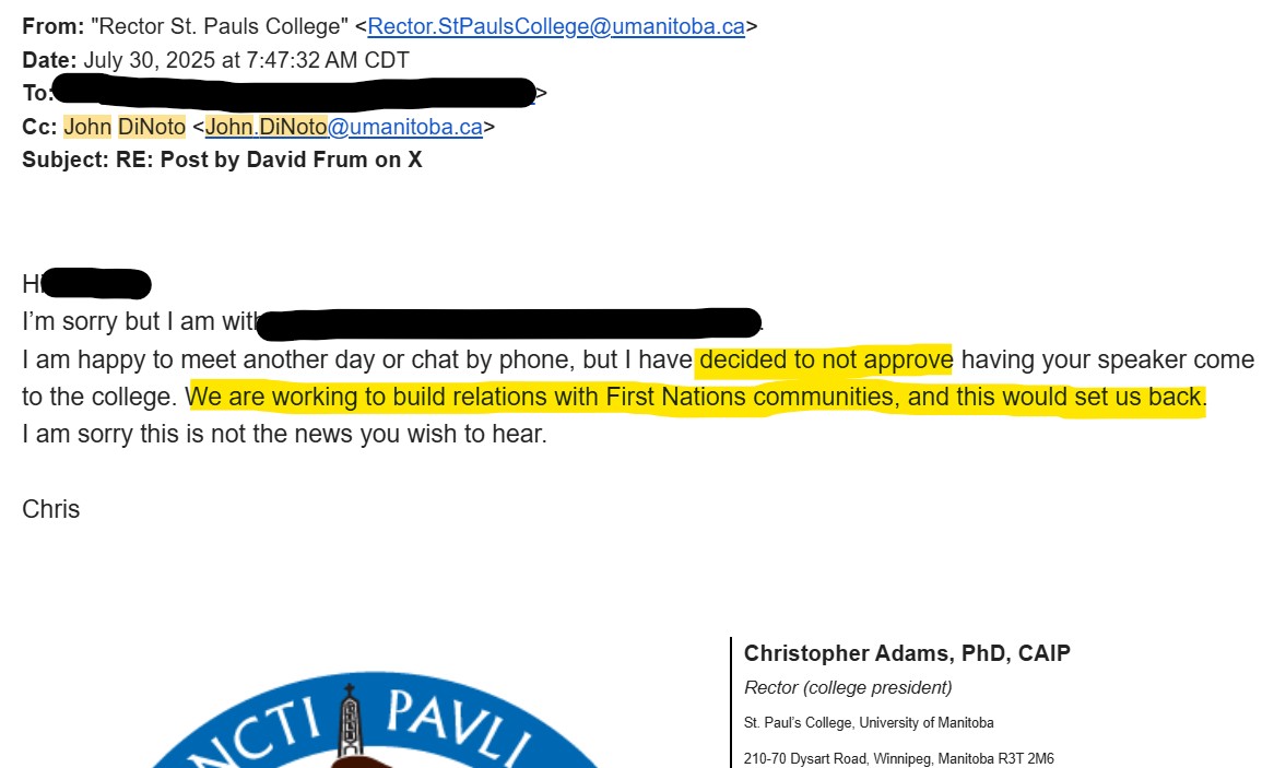 francXs mcgrath (NOT frances widdowson) (@franceswiddows1) on Twitter photo Attention <a href="/umanitoba/">University of Manitoba</a>: I will be coming to your campus in September to do #SpectrumStreetEpistemology on the false claims that professors <a href="/SeanCarleton/">Sean Carleton</a> & <a href="/Niigaanwewidam/">Niigaan Sinclair</a>, as well as <a href="/NCTR_UM/">NCTR</a>, have been fomenting. It is outrageous that you think a "security fee" should be paid! Attention <a href="/umanitoba/">University of Manitoba</a>: I will be coming to your campus in September to do #SpectrumStreetEpistemology on the false claims that professors <a href="/SeanCarleton/">Sean Carleton</a> & <a href="/Niigaanwewidam/">Niigaan Sinclair</a>, as well as <a href="/NCTR_UM/">NCTR</a>, have been fomenting. It is outrageous that you think a "security fee" should be paid!