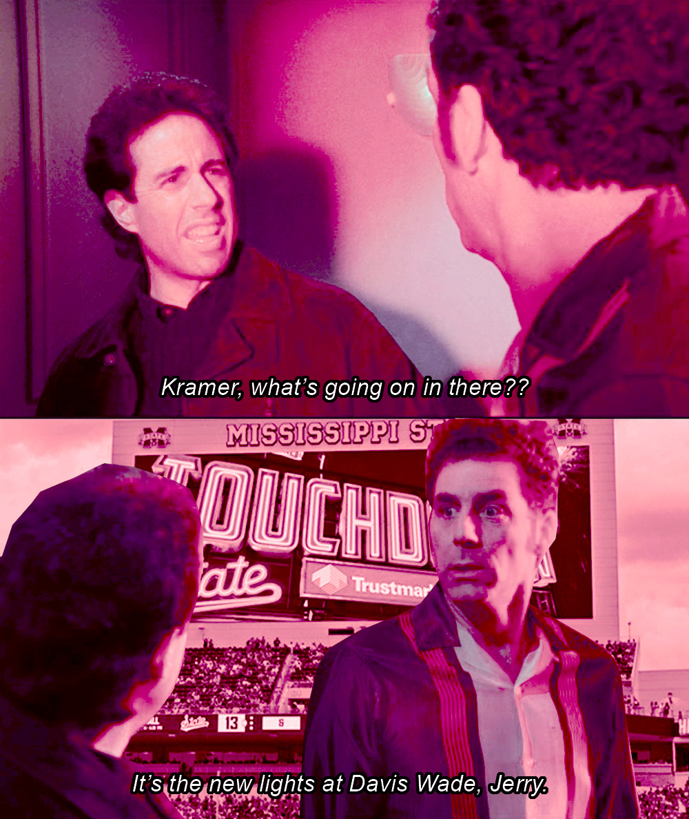 When the Maroon lights at DWS hit for the first time.