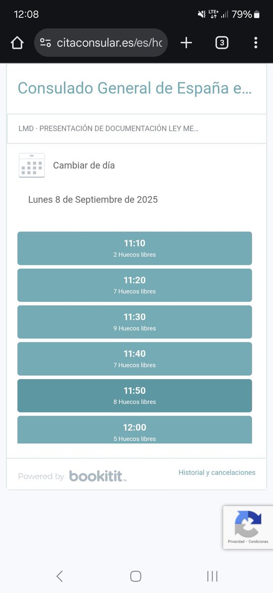 El <a href="/ConsEspLaHabana/">ConsEspLaHabana</a> sigue dejando que se pierdan las citas LMD y no envían credenciales después de 1 año y 5 meses de espera. Hasta cuando la falta de respeto con los descendientes en Cuba??
<a href="/DefensorPuebloE/">Defensor del Pueblo</a> <a href="/MAECgob/">Ministerio de Asuntos Exteriores, UE y Cooperación</a> 
<a href="/EmbEspCuba/">EmbEspCuba</a>