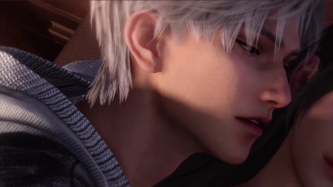 look at him and his back hair omh