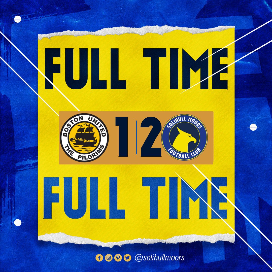 Solihull Moors FC tweet media